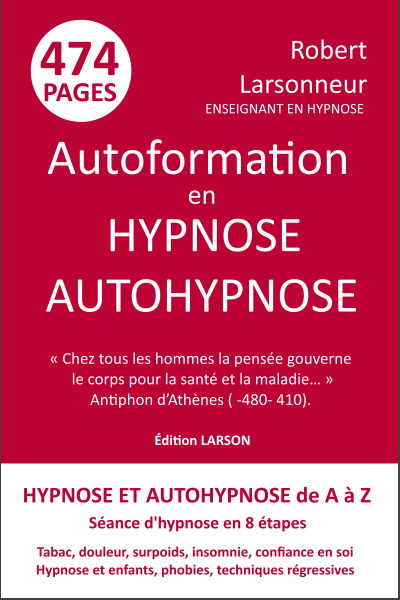 COUVERTURE DU LIVRE HYPNOSE DU Dr ROBERT LARSONNEUR
